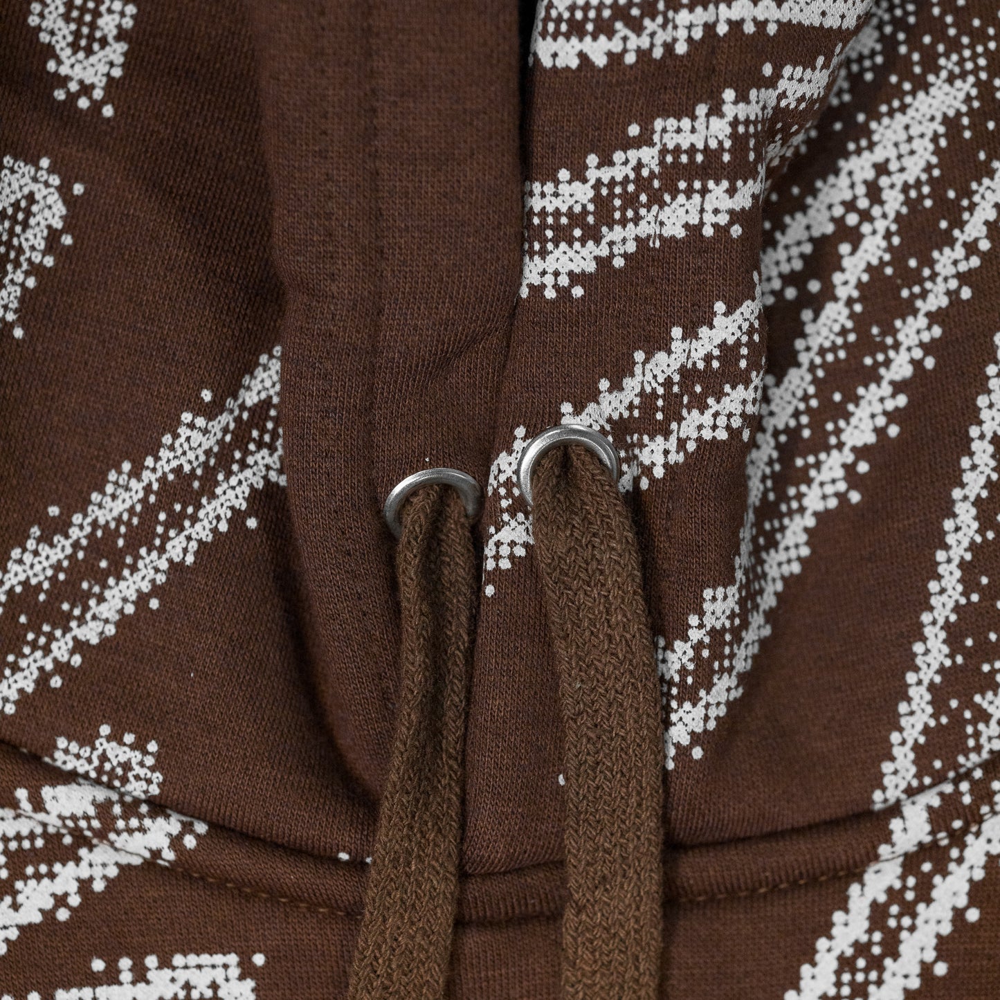 AOP Star Hoodie Brown