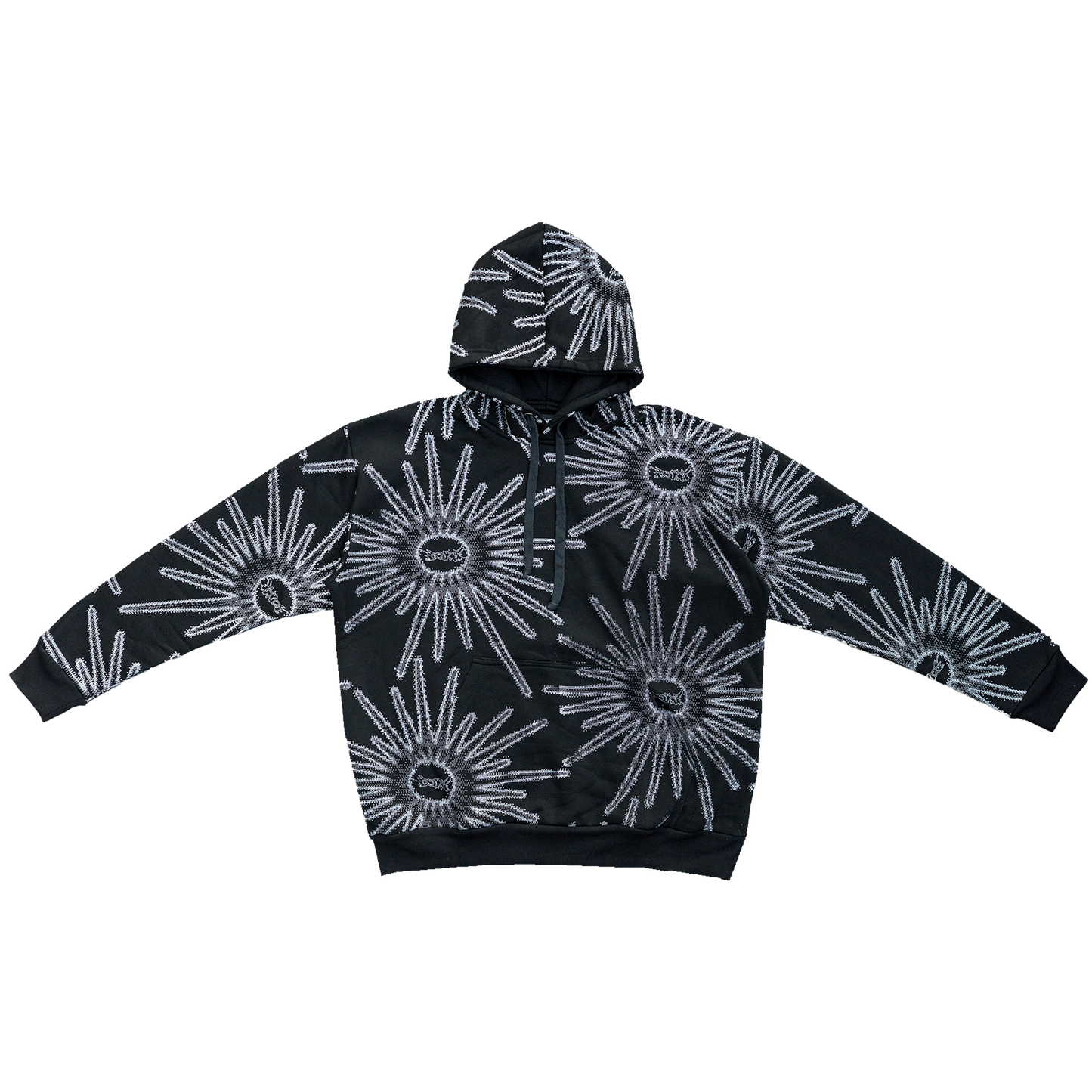 AOP Star Hoodie Black