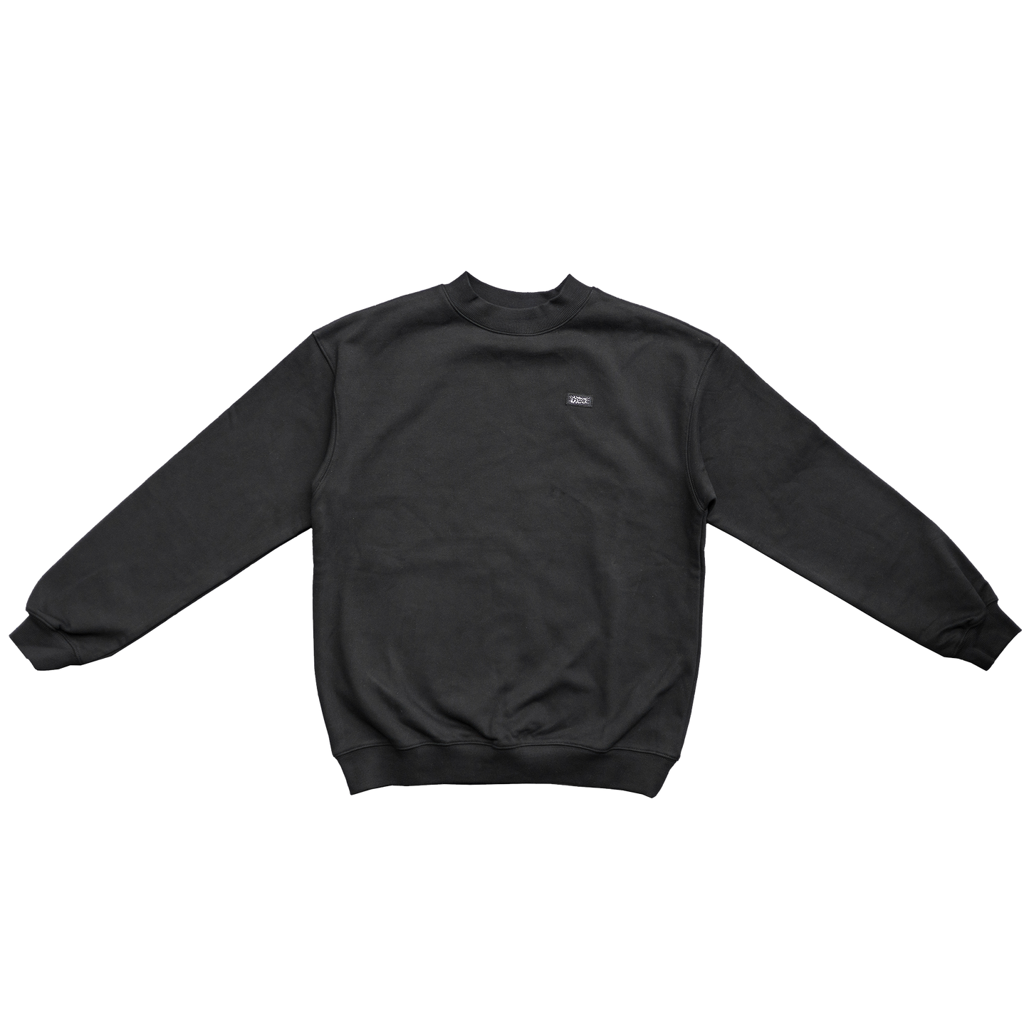 Patch Logo Crewneck Black