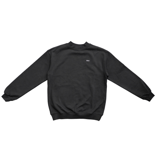 Patch Logo Crewneck Black