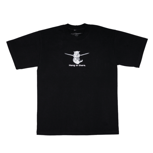 Hang in there. T-shirt Black