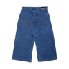 Fat Logo Wide Jeans Blue