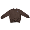 Patch Logo Crewneck Chocolate Brown