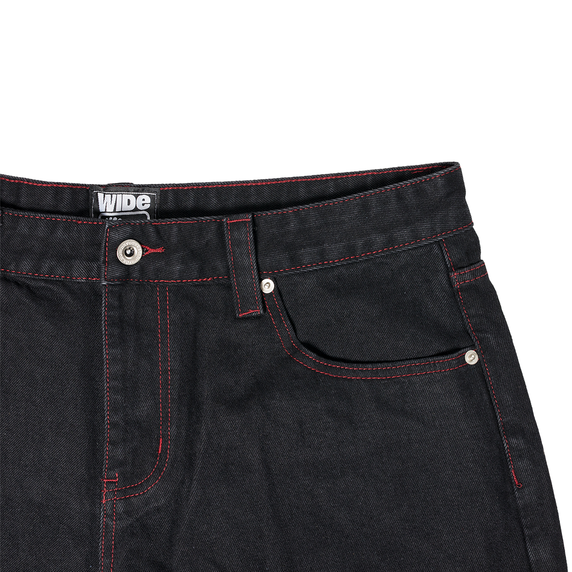 Fat Logo Jorts Black