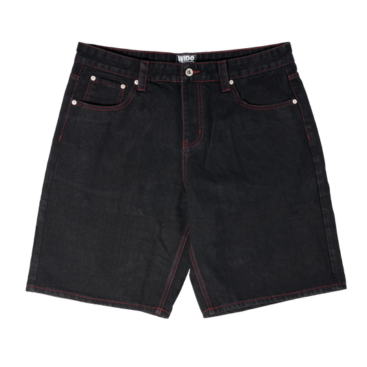 Fat Logo Jorts Black