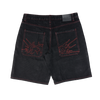 Fat Logo Jorts Black
