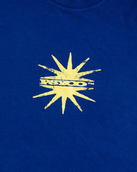 Sunburst T-Shirt Cobalt Blue