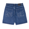 Fat Logo Jorts Blue