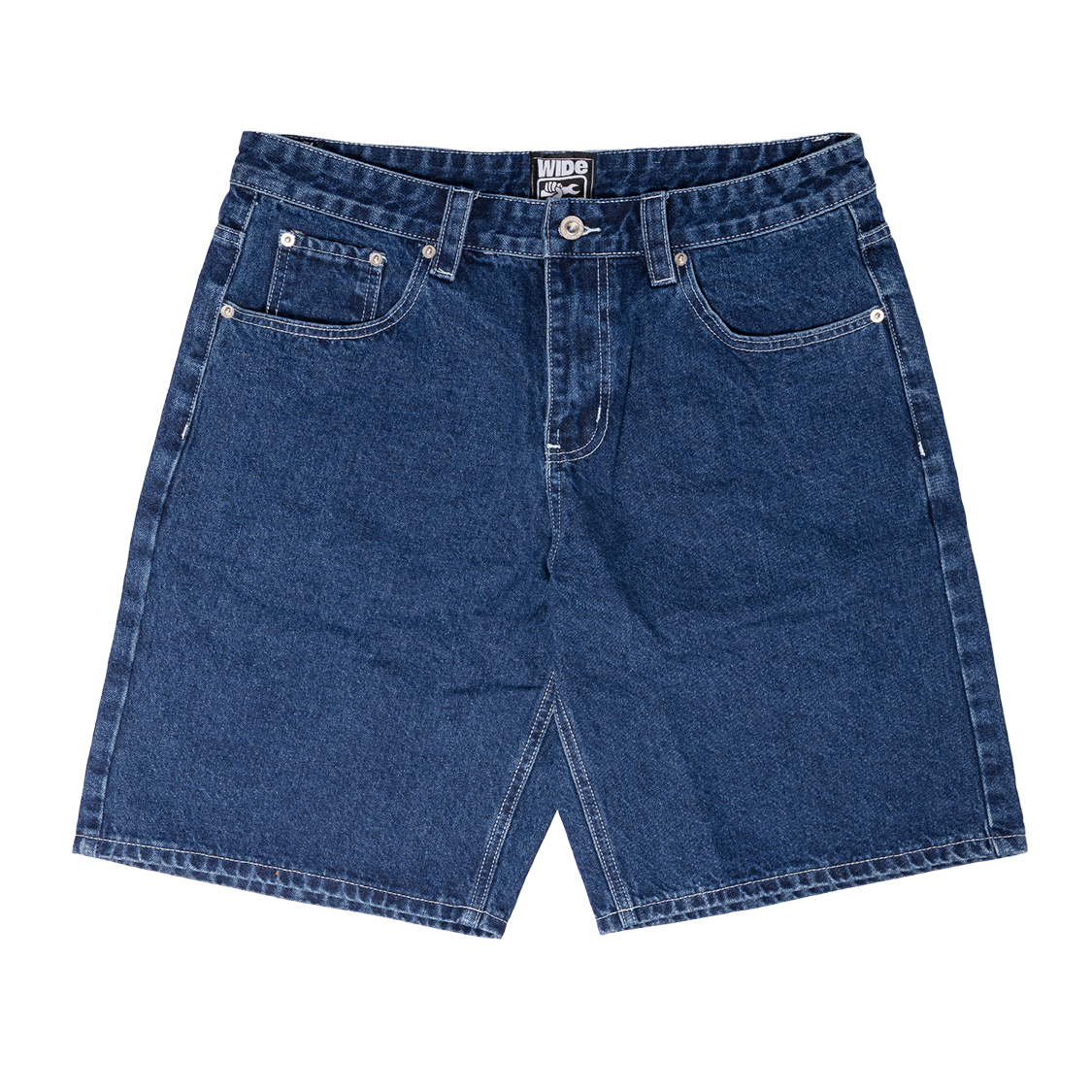 Fat Logo Jorts Blue