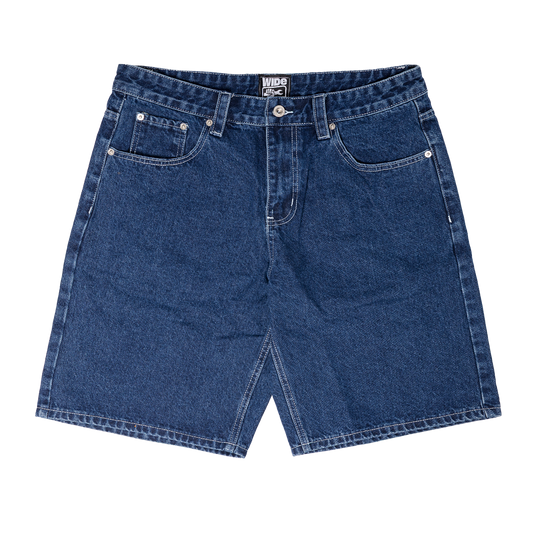 Fat Logo Jorts Blue