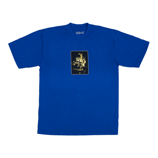 Campfire T-shirt Cobalt Blue