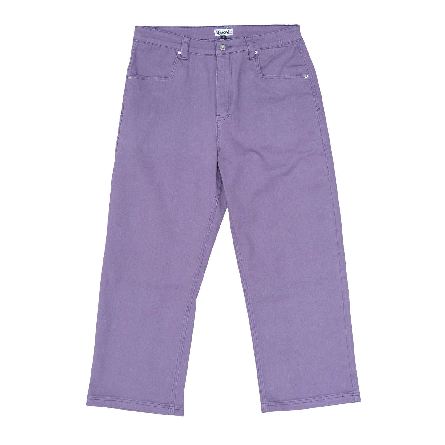 Fat Logo Jeans Purple