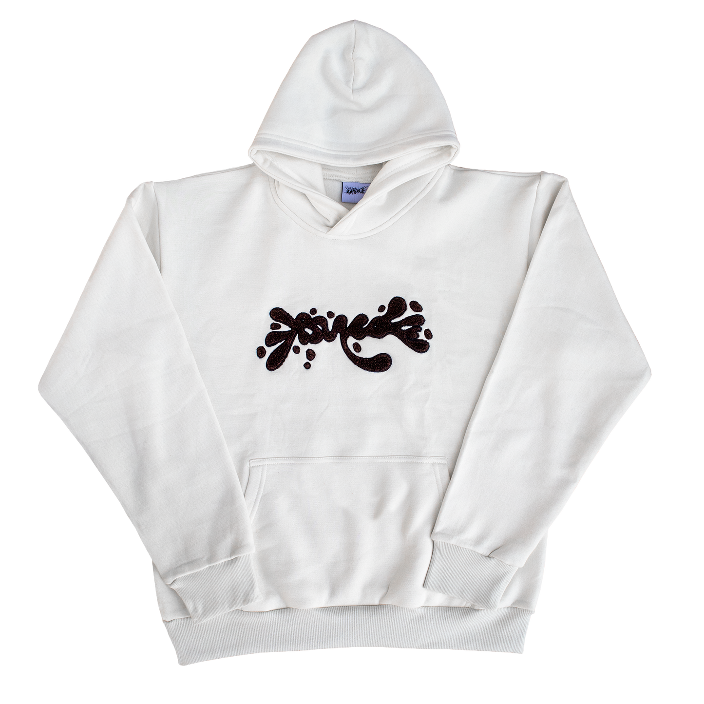 Splat Logo Hoodie Creme