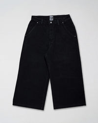 Fat Logo Wide Jeans Black
