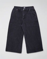 Fat Logo Wide Jeans Grey
