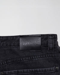 Fat Logo Wide Jeans Grey