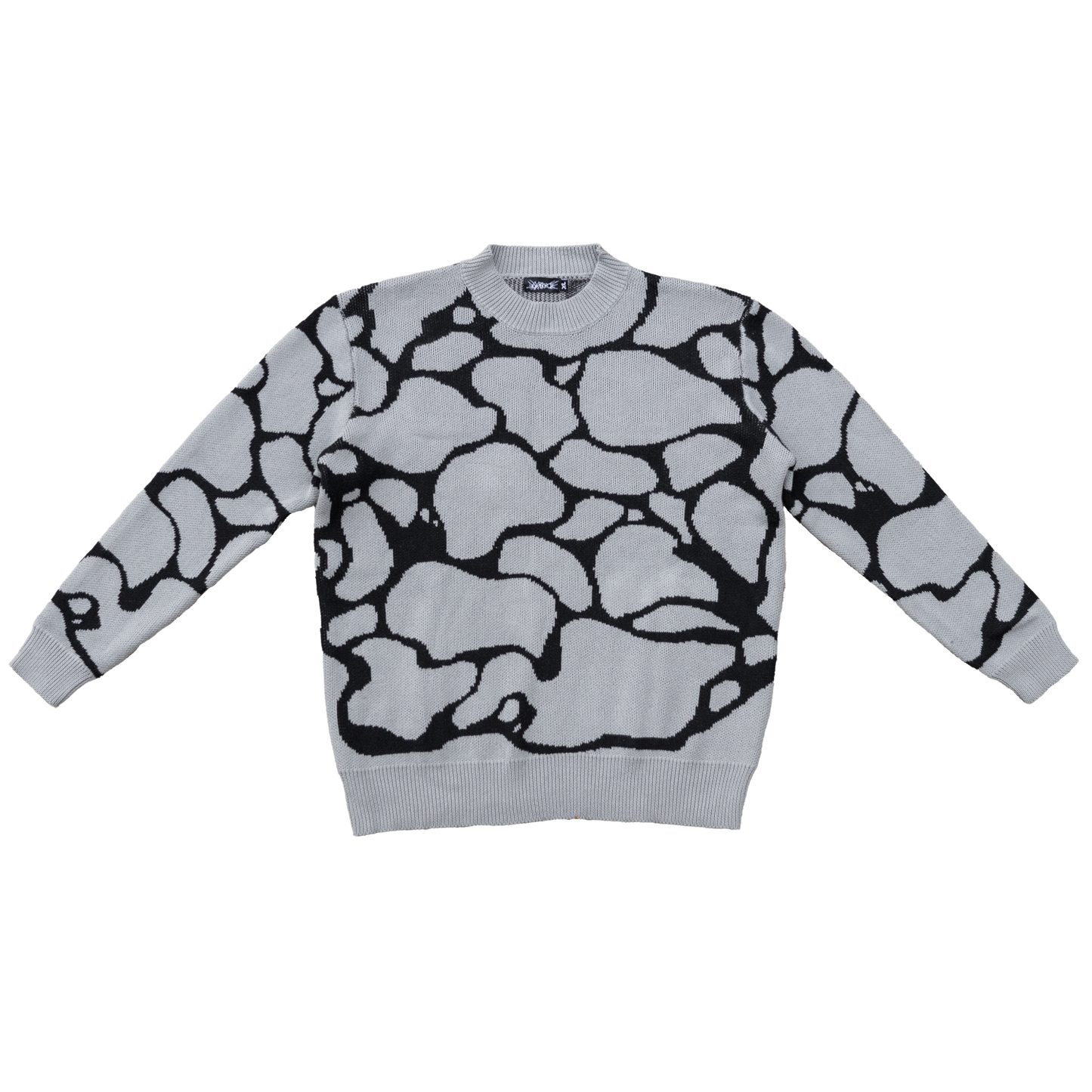 Pebble Knit Sweater Grey