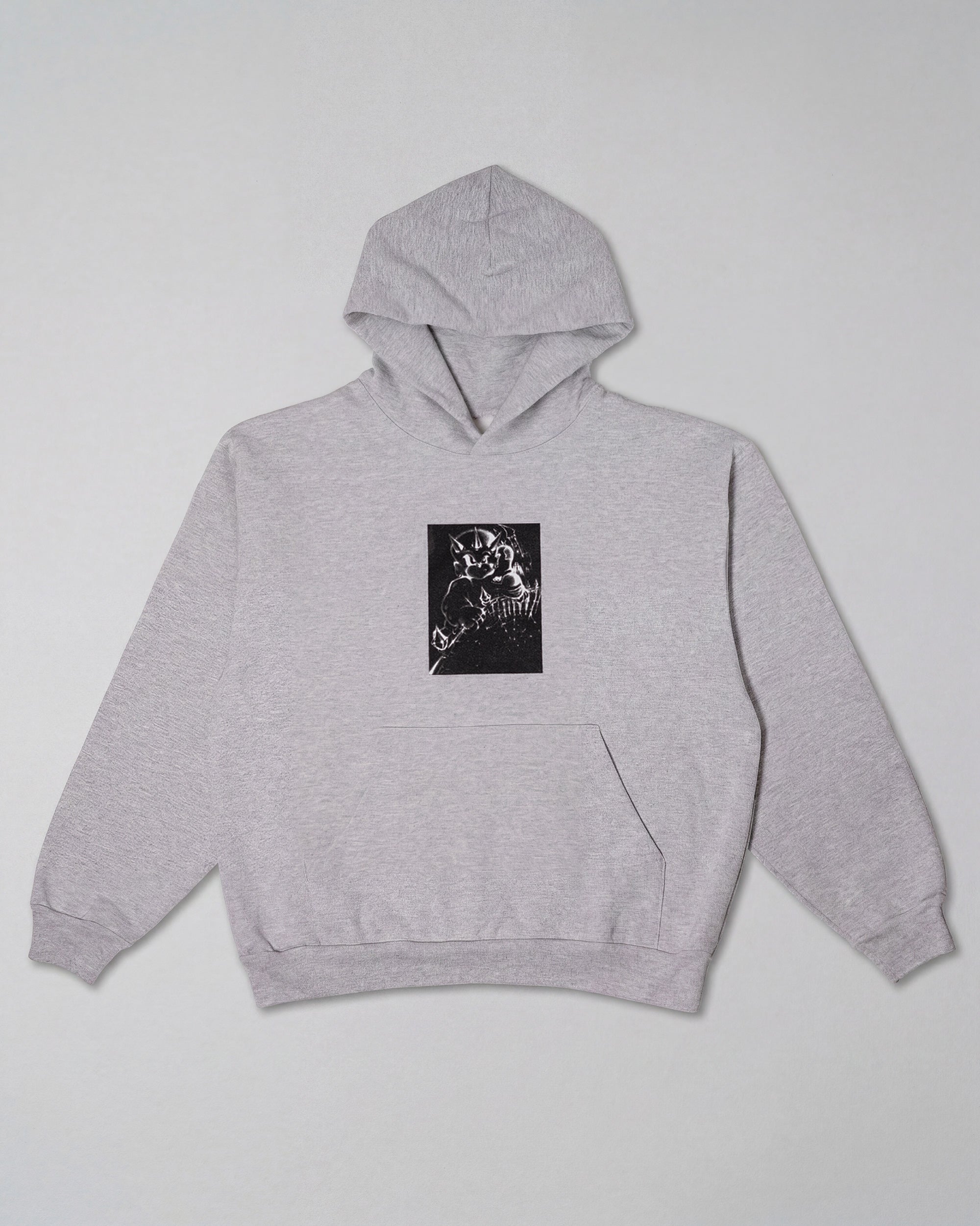 Airbrush Hoodie – Ash | Psyco Skateboards