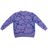 Pebble Knit Sweater Purple