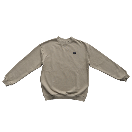 Patch Logo Crewneck Light Olive