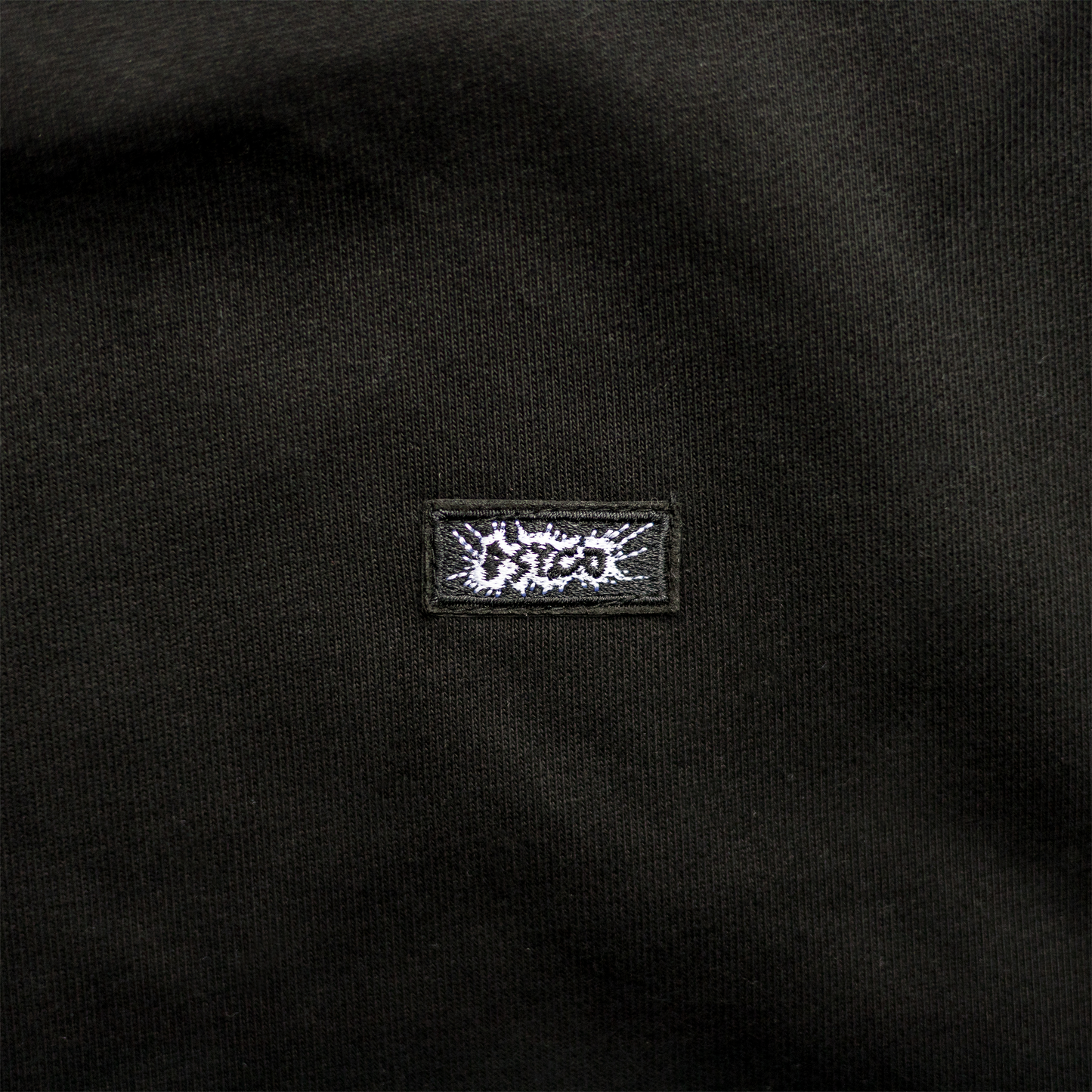 Patch Logo Crewneck Black