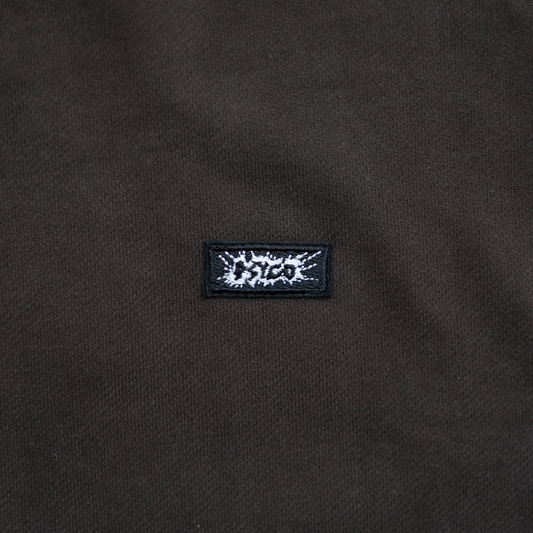 Patch Logo Crewneck Chocolate Brown