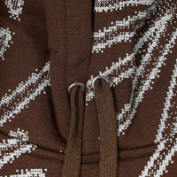 AOP Star Hoodie Brown