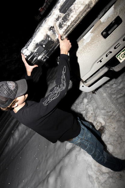 Cursive Thermal Black