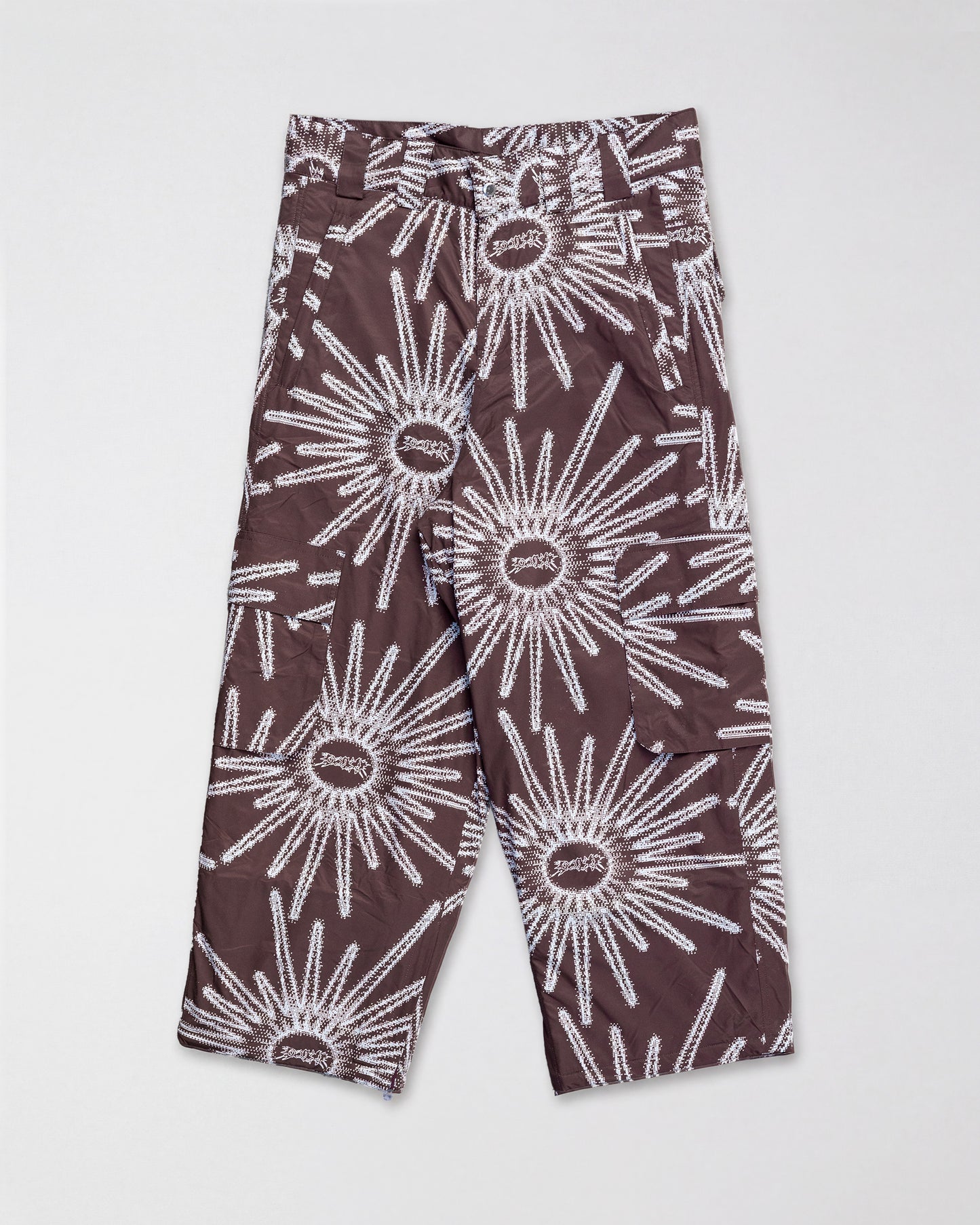 AOP Star Cargo Snow Pants Brown