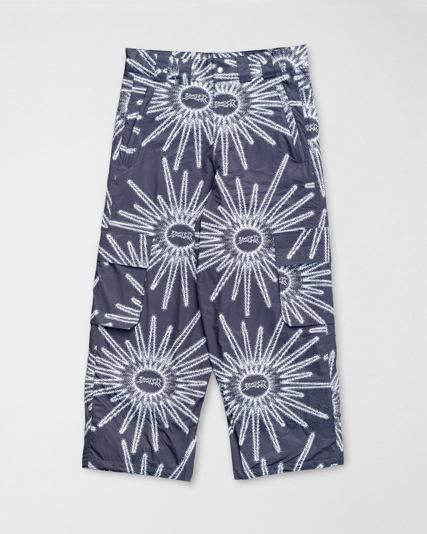 AOP Star Cargo Snow Pants Black