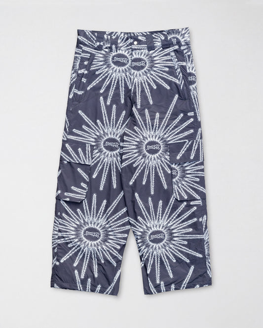 AOP Star Cargo Snow Pants Black