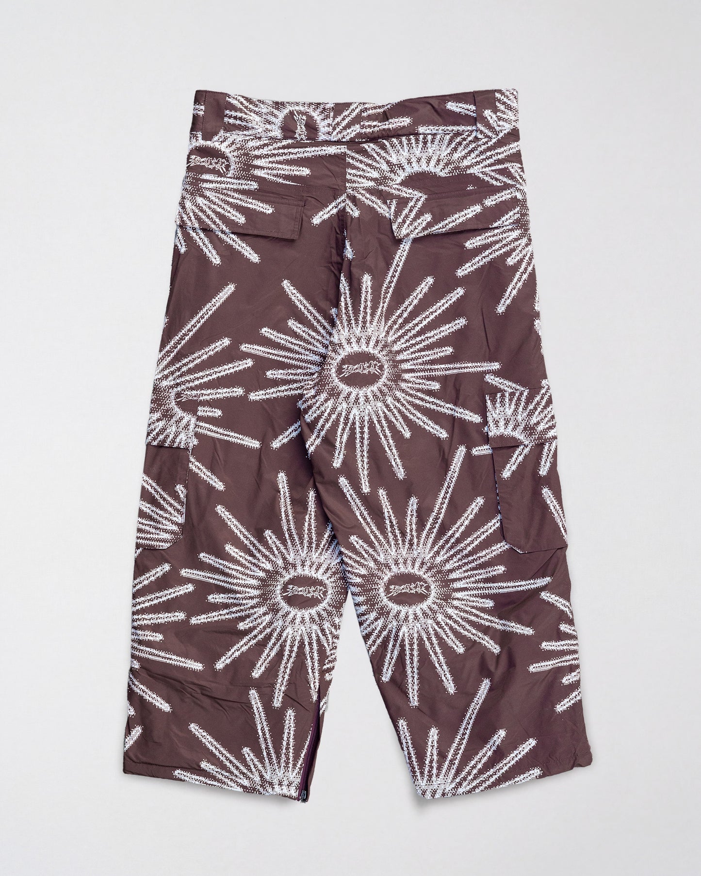 AOP Star Cargo Snow Pants Brown