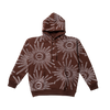 AOP Star Hoodie Brown