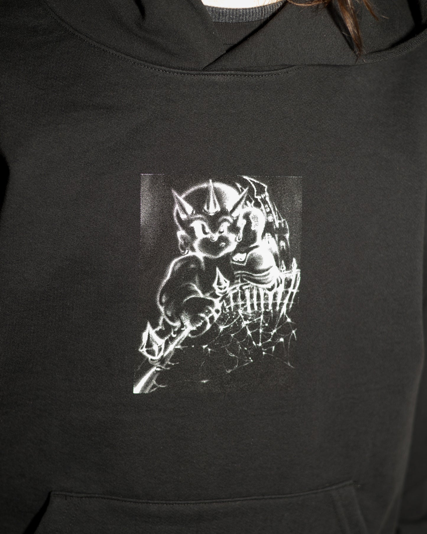 Airbrush Hoodie Black