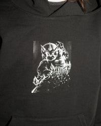 Airbrush Hoodie Black