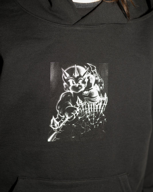 Airbrush Hoodie Black