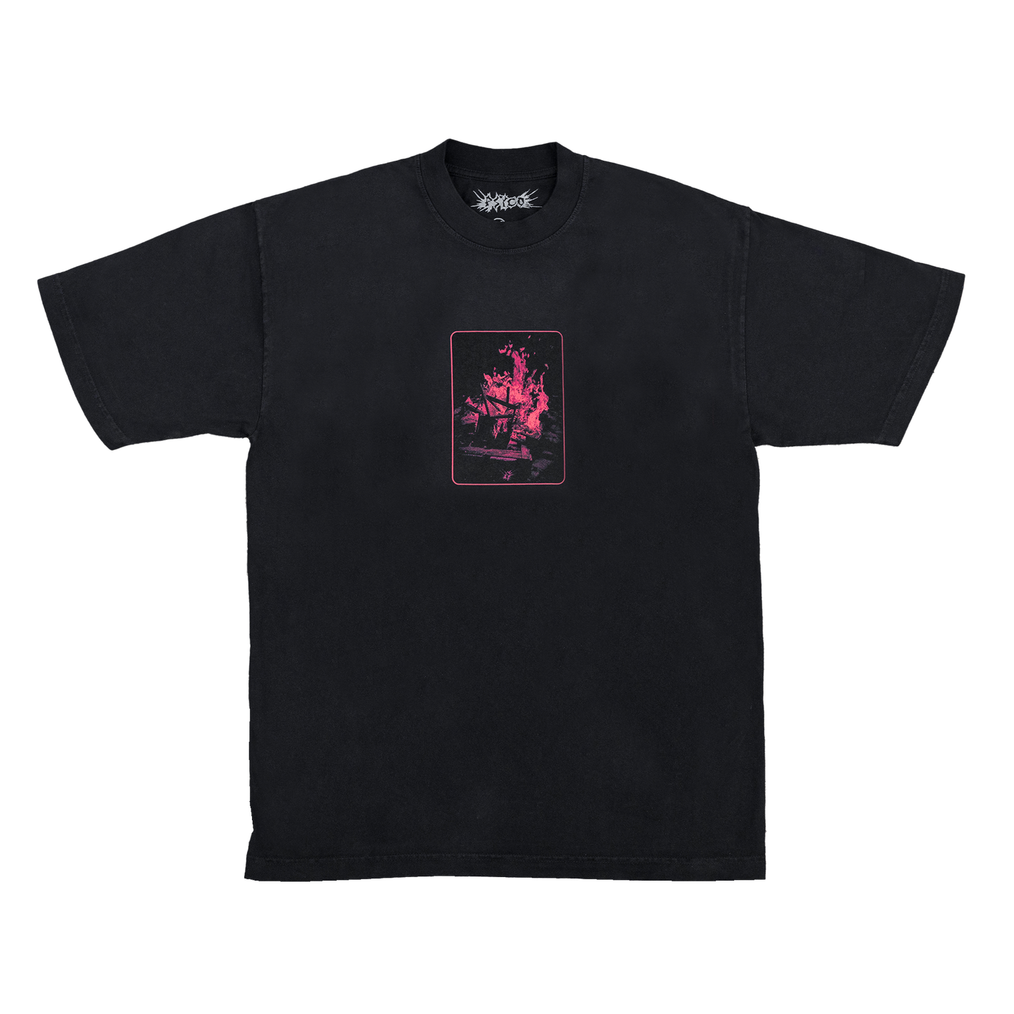 Campfire T-shirt Black Edge