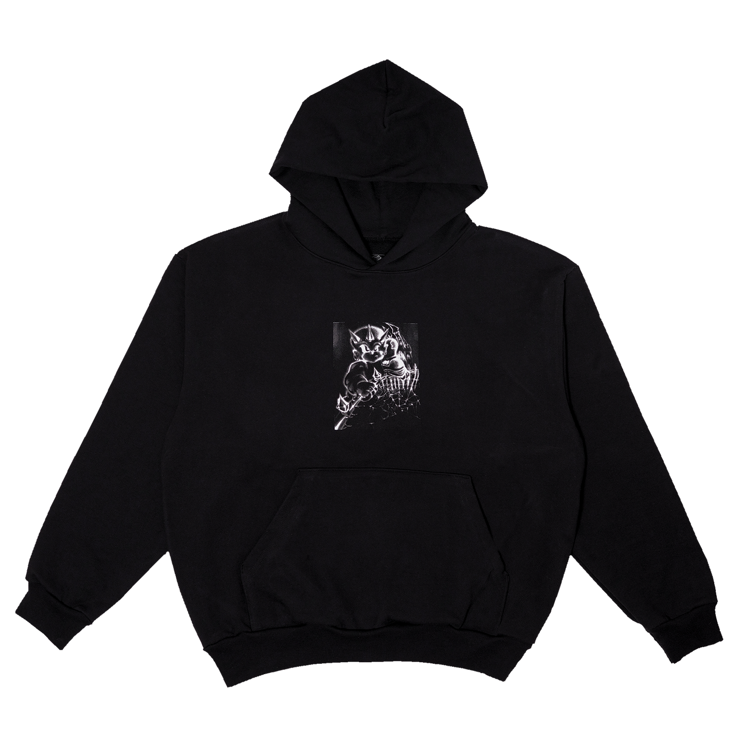 Airbrush Hoodie Black