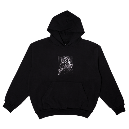 Airbrush Hoodie Black