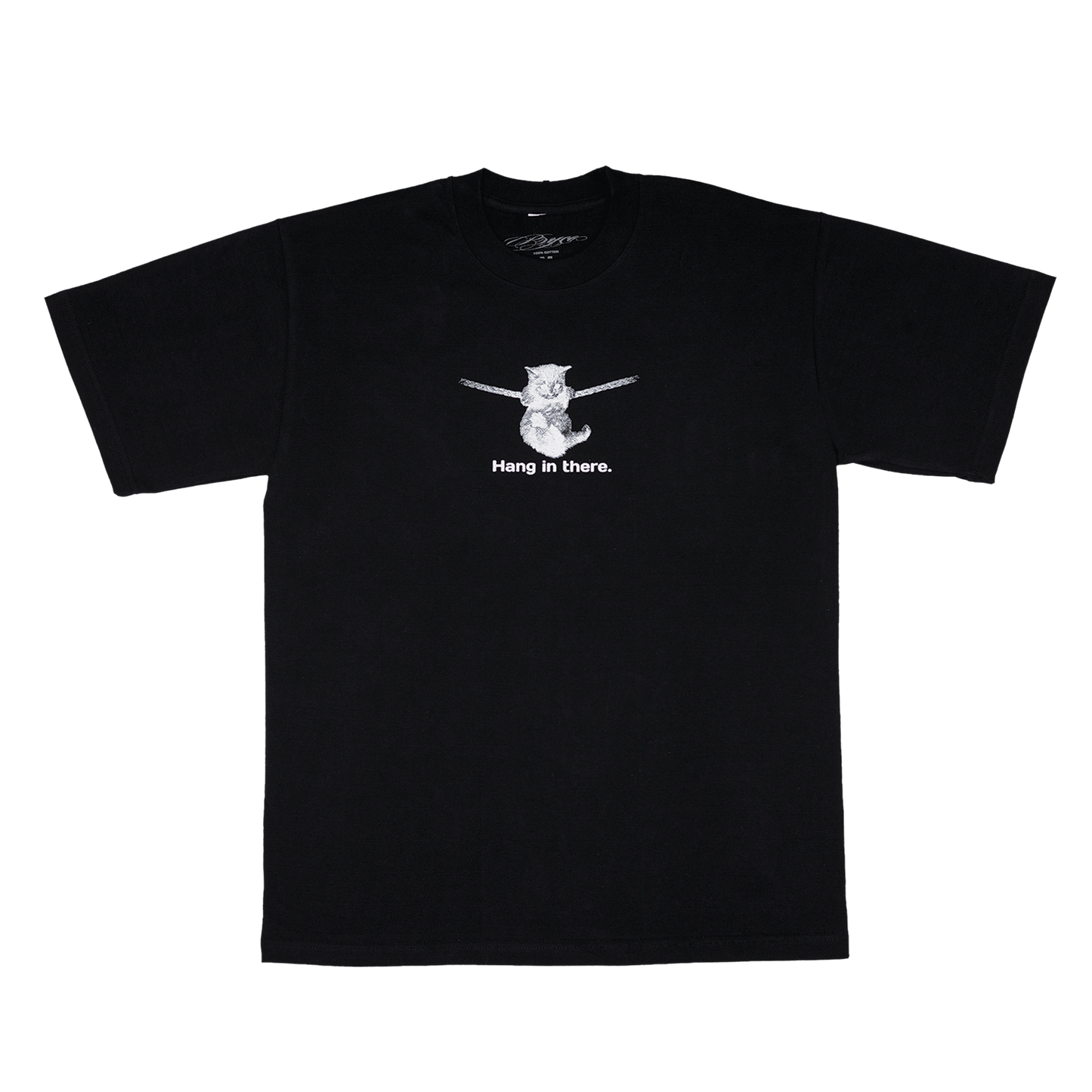 Hang in there. T-shirt Black