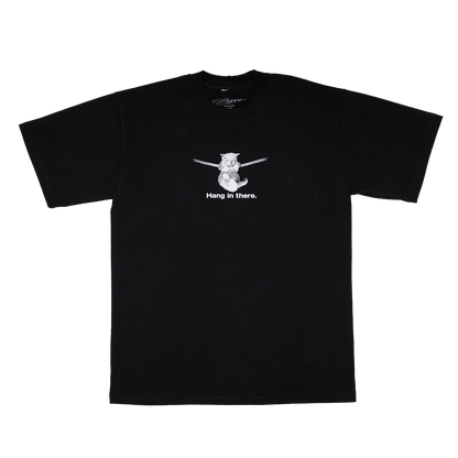 Hang in there. T-shirt Black