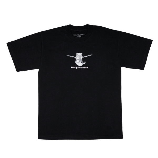 Hang in there. T-shirt Black