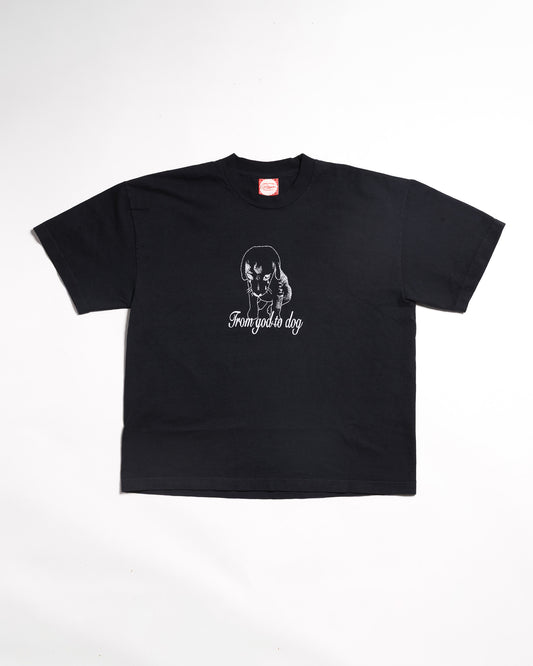 From God to Dog T-Shirt Black