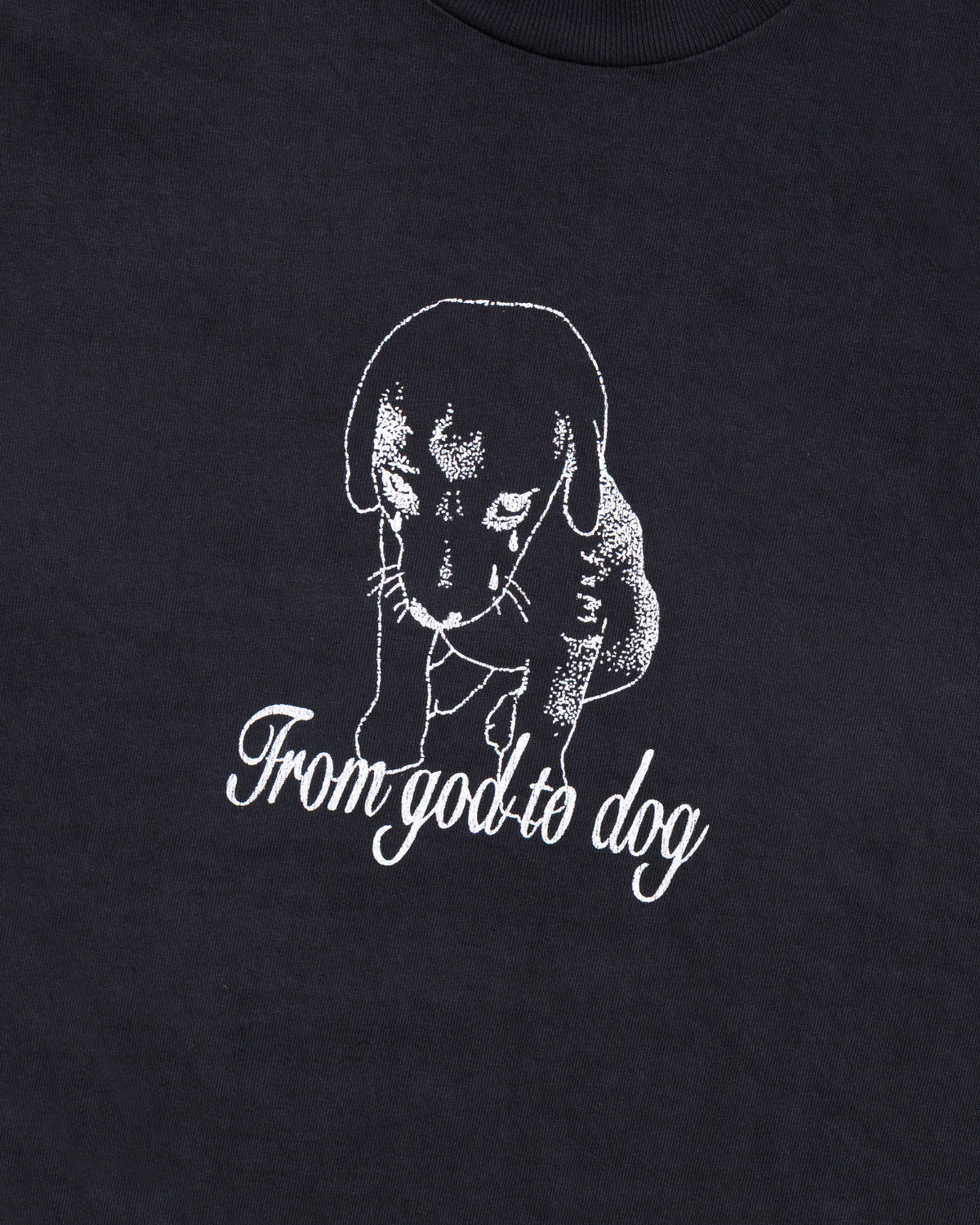 From God to Dog T-Shirt Black