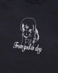 From God to Dog T-Shirt Black