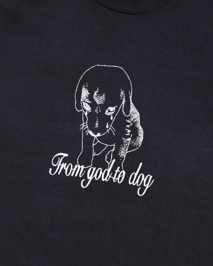 From God to Dog T-Shirt Black