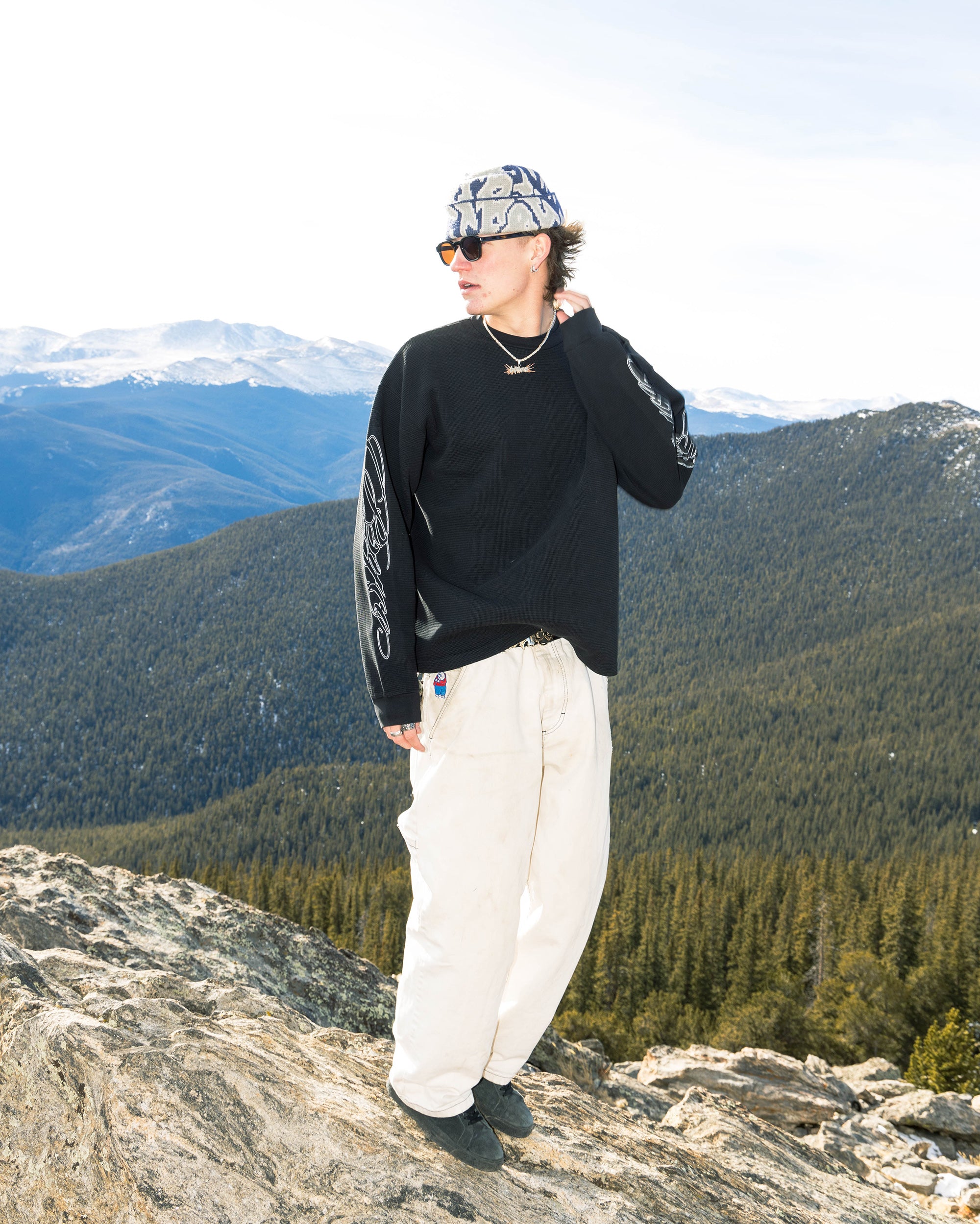 Cursive Thermal – Black | Psyco Skateboards