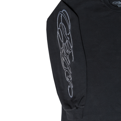 Cursive Thermal Black