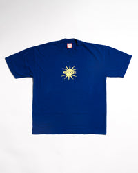 Sunburst T-Shirt Cobalt Blue