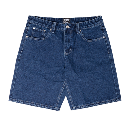 Fat Logo Jorts Blue